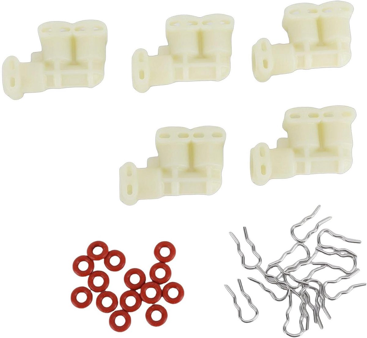 Vloeistofconnector Koffiemachine - Slangconnector F-type - Onderhoud Koffiezetapparaat - Veilige Vloeistofafdichting - 5 stuks - Niet gespecificeerd
