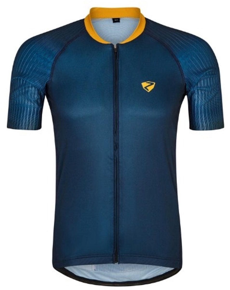 Ziener NELOS Fietsshirt Heren Hale Navy - Maat 46