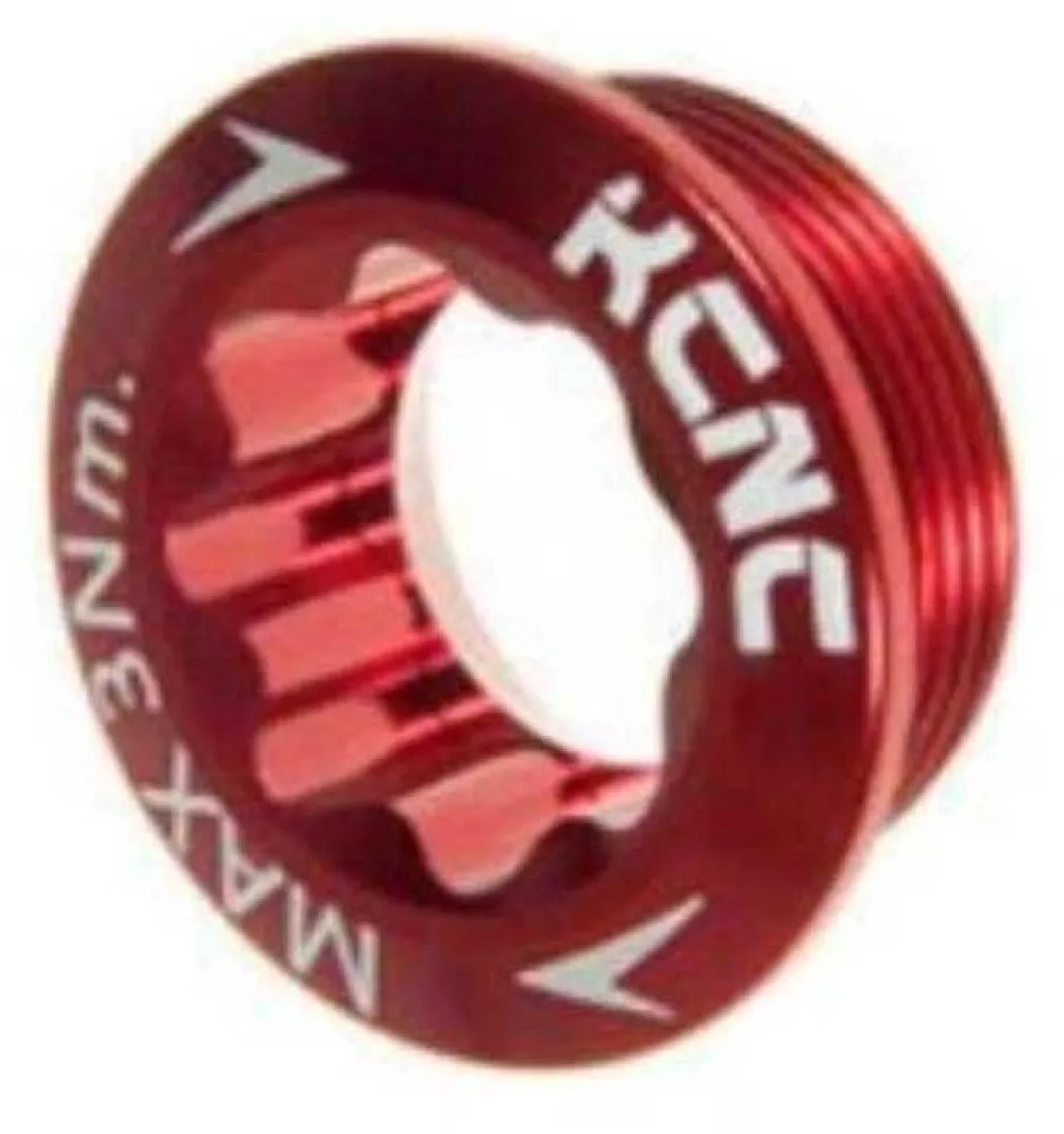 Kcnc Crank Left Shimano Arm Bolt Krukasbout Rood