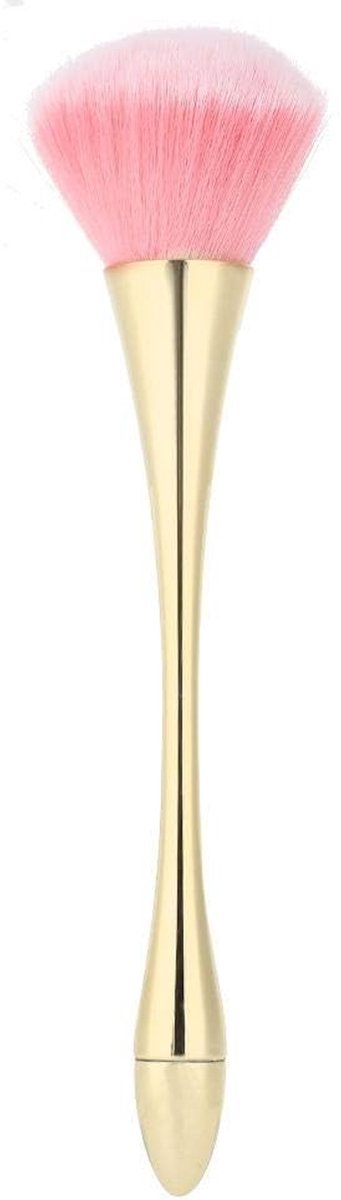 Dailygoods- Nagel Stofborstel Professioneel - Nagelborstel - Manicure Tool - Zachte Vezel - Multifunctioneel - Handgreep