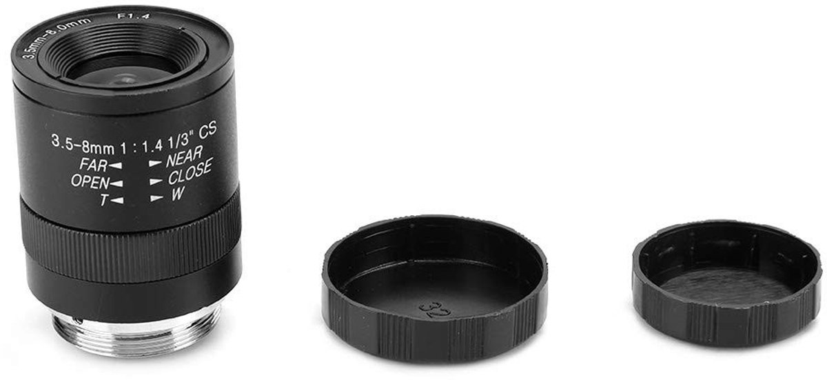 Dailygoods- Cameralens 3,5-8 mm - CS-montage - Handmatig Diafragma
