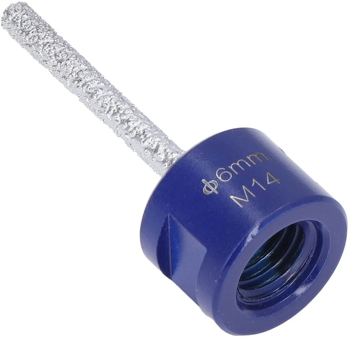 Dailygoods- Freesbit - M14 Draad - Diamant Deeltjes - Voor Porselein/Hard Keramiek - Scherpe/Slijtvast - Vacuüm Gelast - Diamantfrees