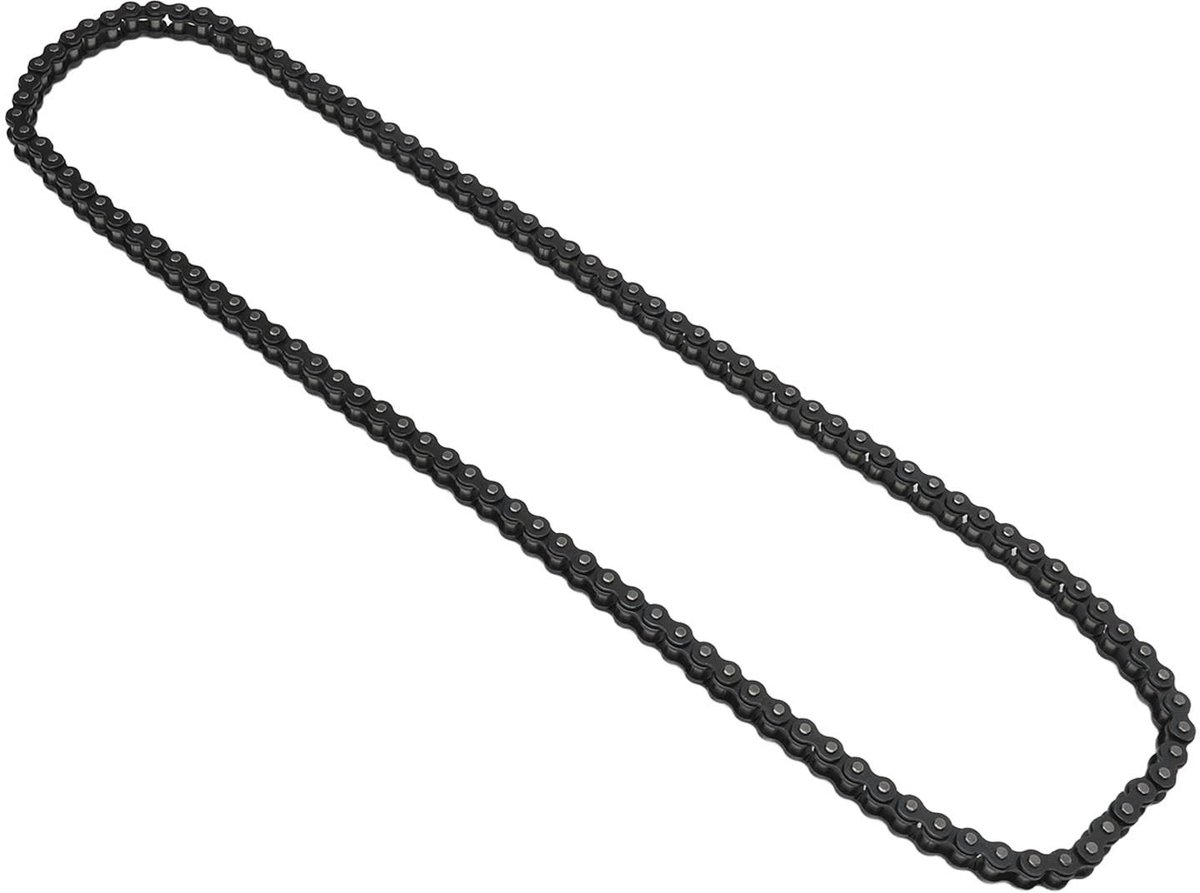 Dailygoods- Go-Kart Ketting 219H 112 Link - Stalen Legering - Hoge Hardheid - Duurzaam - Efficiënte Krachtoverdracht - Geschikt voor CA72/CB72 - Motor Ketting