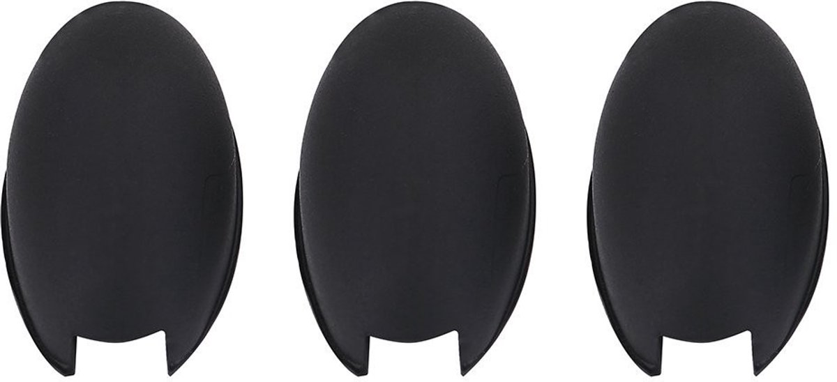 Dailygoods- Saxofoon Palm Key Risers - 3 Stuks - Vingersteun Kussen - Rubbermateriaal - Comfortabel en Duurzaam - Geschikt voor Alt/Sopraan/Tenor Sax - Saxofoonaccessoires