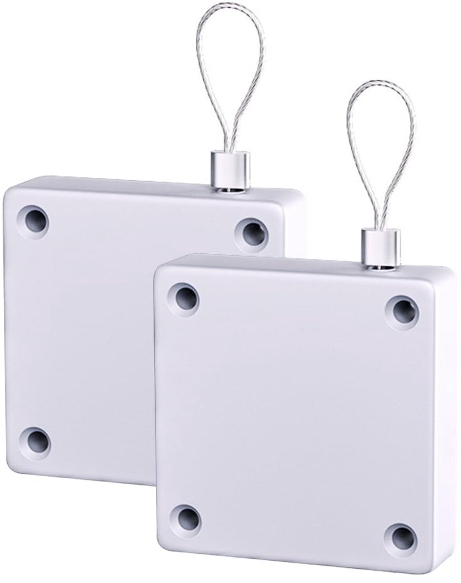 Dailygoods- Deurdranger Automatische Sluiting - 1200G Spanning - Eenvoudige Installatie - Geen Gaten - 2 Stuks - Geluidsreductie - Deursluiter