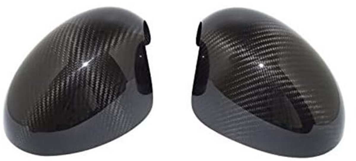 Dailygoods- Zijspiegelbehuizing - Buitenspiegelkappen - Handmatig Model - Geschikt voor Mini R55/R56/R57/R58/R59 - Gloss Black - Hoge Kwaliteit ABS Plastic - Spiegelkap
