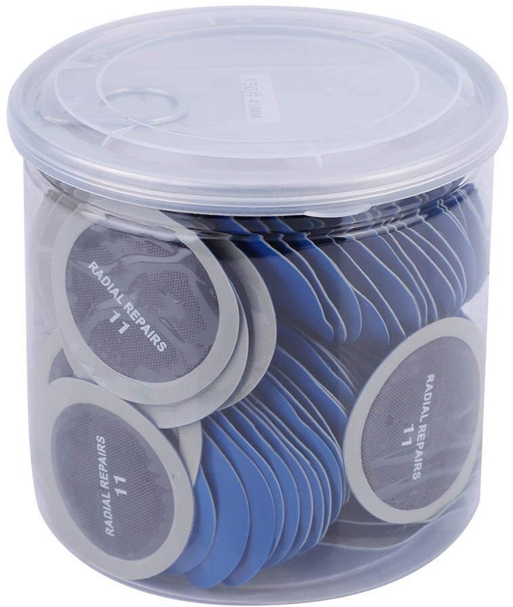 Dailygoods- Bandenreparatiepatch 120 Stuks - Natuurrubber - Lichtgewicht - Tubeless - Koude Reparatieset - Efficiënte Reparatie