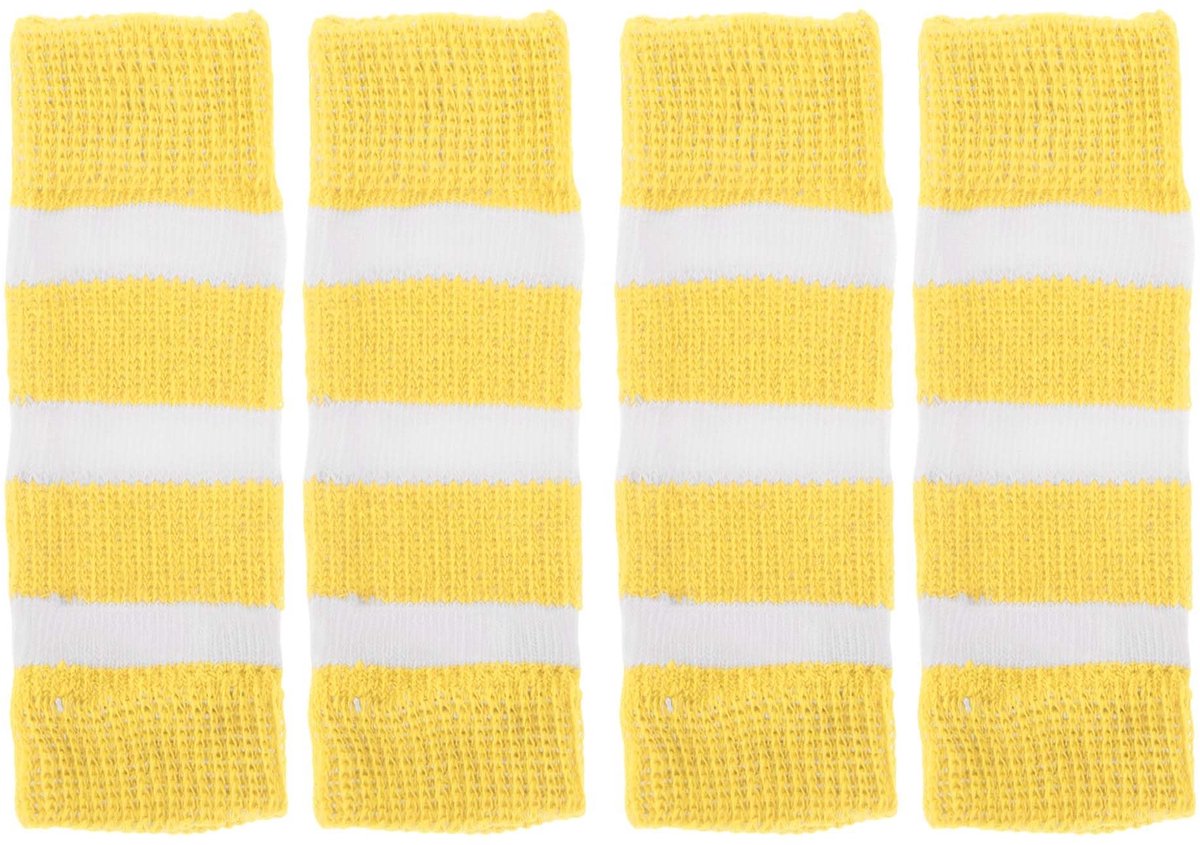 Dailygoods- Hondenbeenwarmers Set van 4 - Zacht Gebreid - Hondenbeenbeschermers - Ademend - Geschikt voor Kleine/Middelgrote Honden - Comfortabel Draagcomfort