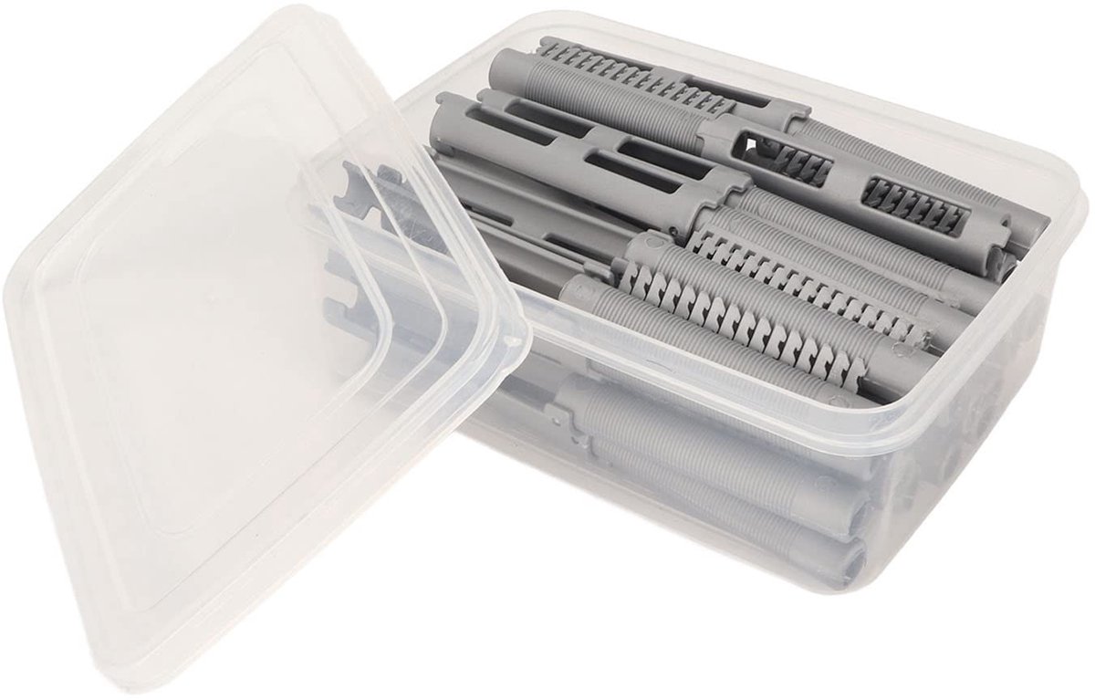 Dailygoods- Perm Staaf 25 Stuks - Haar Styling Tool - Veilig en Gebruiksvriendelijk - Antislip - Duurzaam - Geschikt voor Thuisgebruik - Krulspelden