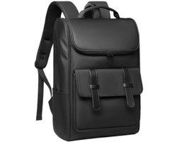 Laptoprugzak - Laptoptas Computer - Dagelijks Gebruik - Ruim En Georganiseerd - 29x43cm - Zwart