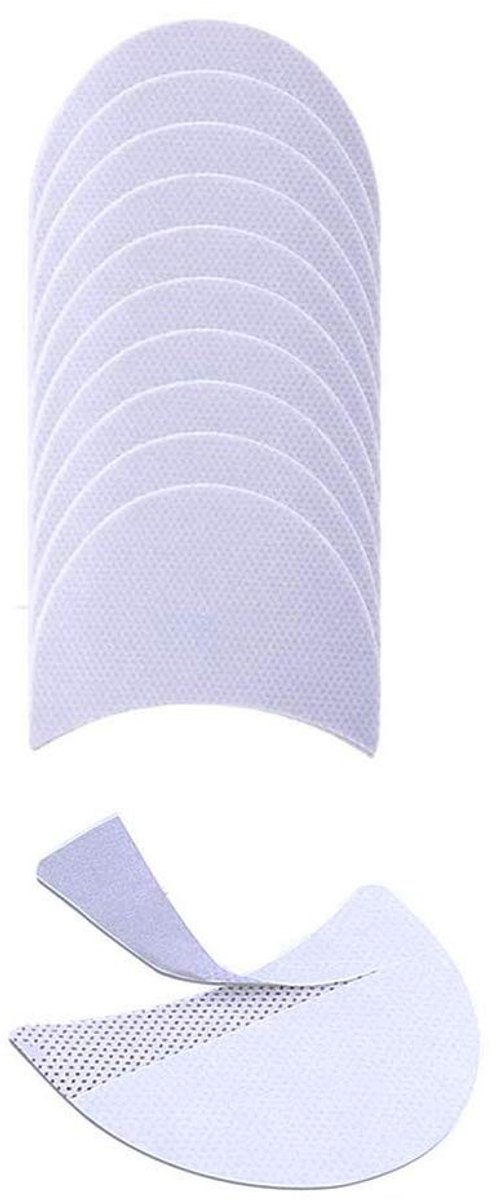 Dailygoods- Oogschaduwschilden 100 Stuks - Wegwerp Make-up Pads - Cosmetische Hulpmiddelen - Bescherming Onder Ogen - Niet Geweven Stof - Afmeting 5 x 6,8 cm