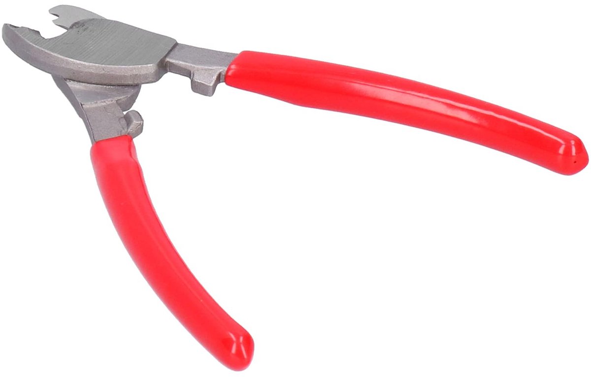 Dailygoods- Kabelsnijder Ergonomisch Ontwerp - Koolstofstaal - Snijbereik Onder 25mm² - Voor Koper/Aluminiumkabels - Comfortabel Gebruik - Sterk Mes - Kniptang