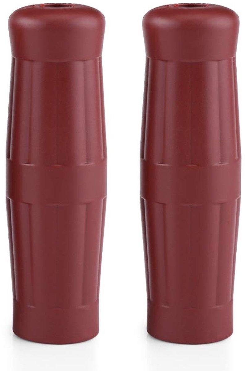Dailygoods- Handvatten Antislip - Vintage Motor - Rubber - 7/8 Inch - 22 mm - Paar - Motorhandgrepen