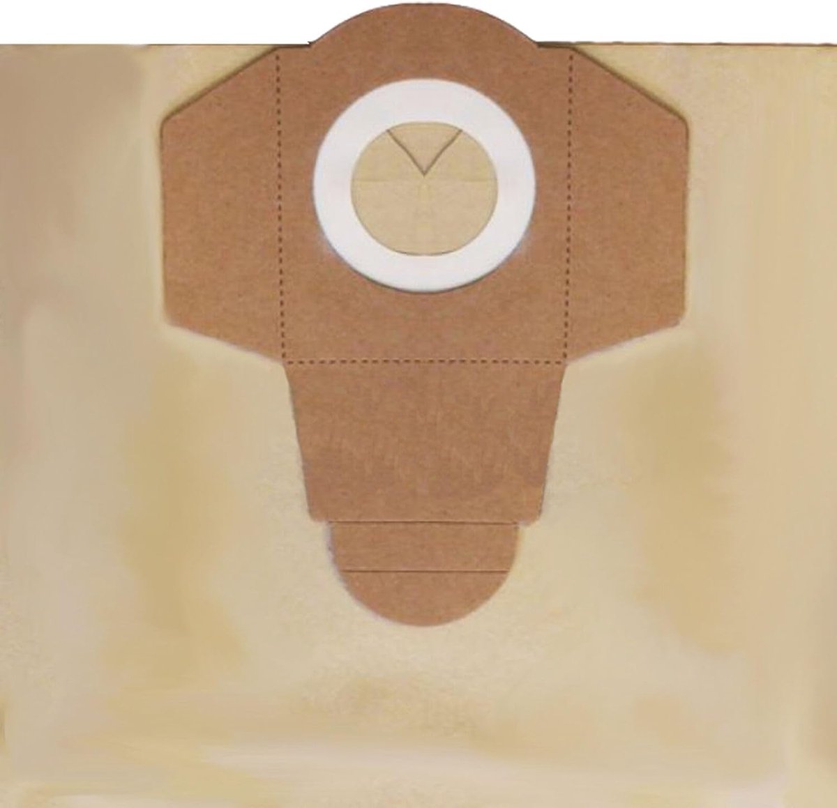 Stofzuigerzakken - Papieren zakken Cilinderzakken - Stofzuigen - Extra sterk papier - 30 liter - Bruin