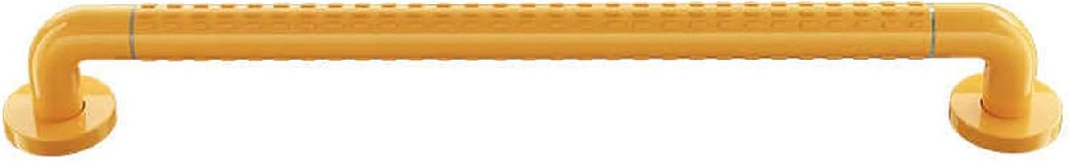 Douchegrepen - Veiligheidsbeugels - Extra steun - Roestvrij staal - 60 cm - Geel