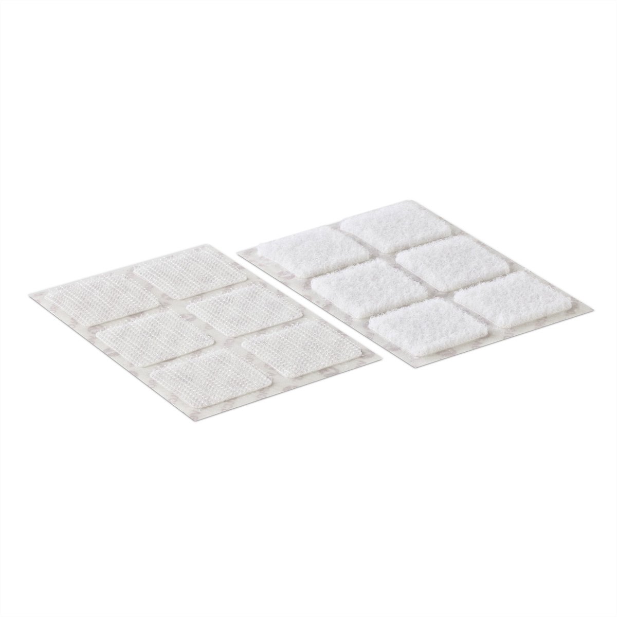 VELCRO® VEL-EC60235 Klittenband vierkanten Om vast te plakken Haak- en lusdeel (l x b) 25 mm x 25 mm Wit 24 paar