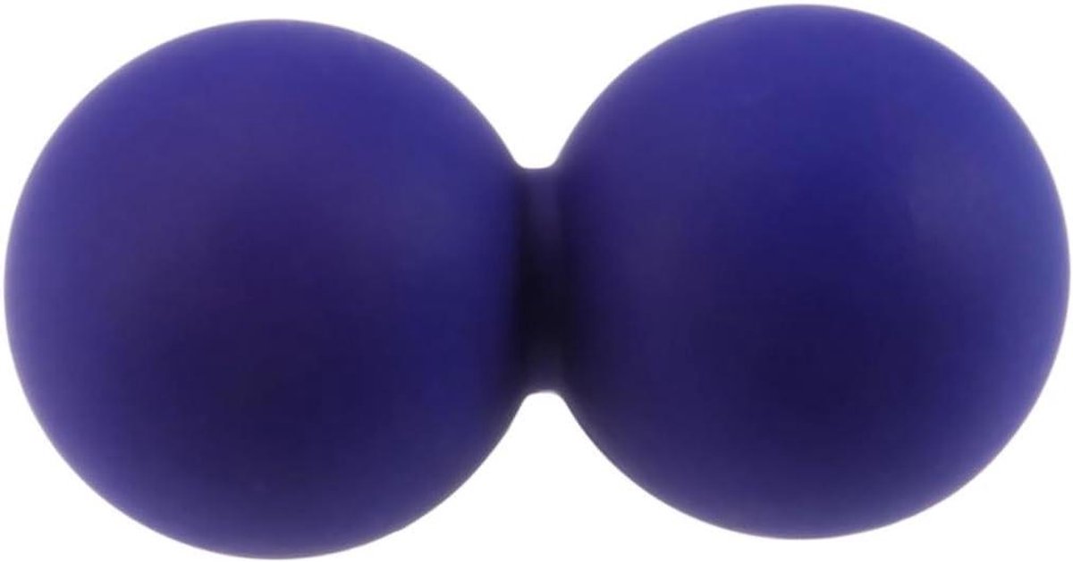 Massage Bal - Fascia Roller - Spierherstel - Extra Stevig - 12 cm - Blauw