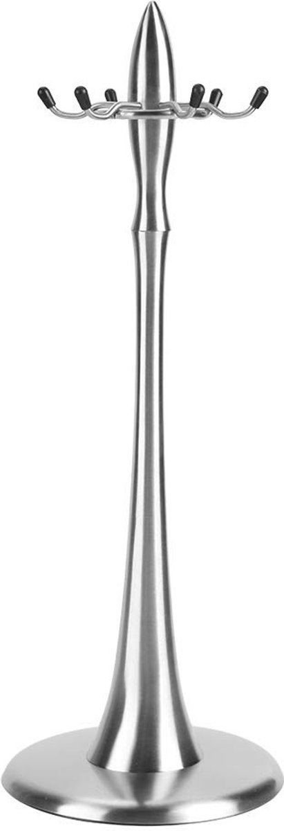 Dailygoods- Pannenrek - Roestvrij Staal - Keukenrek - Opbergrek - 17 x 17 x 45 cm - Lichtgewicht - Ruimtebesparend