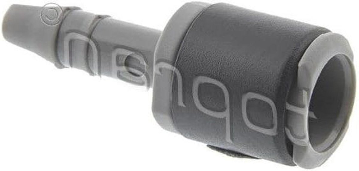 Waterleiding Aansluiting - Ruitensproeier Slang - Auto Onderhoud - Rechte Vorm - 4 mm Slangdiameter - Zwart