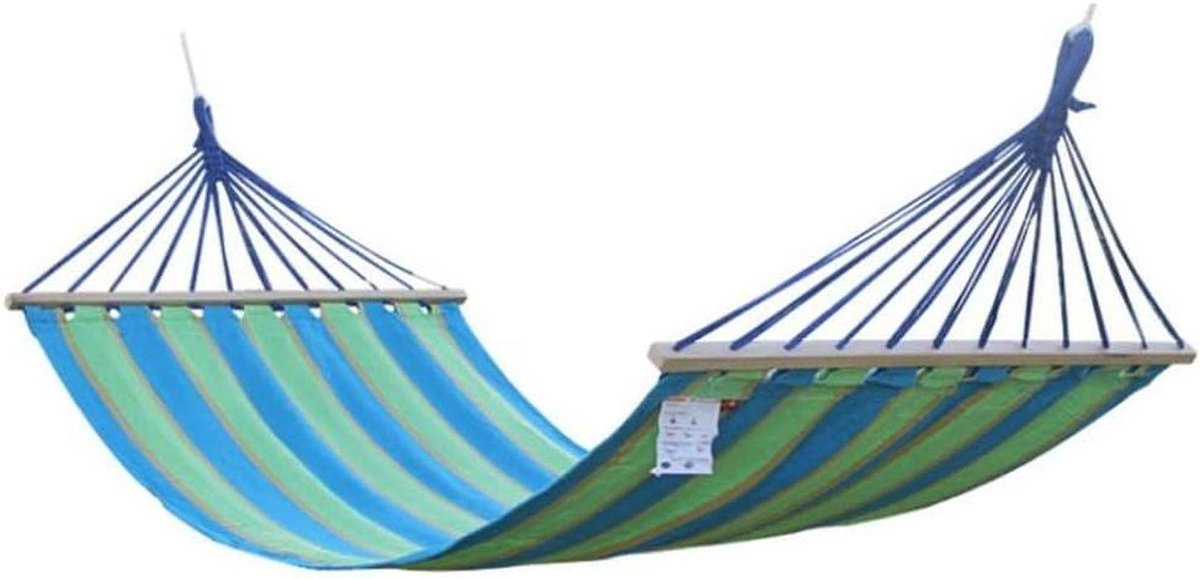 Buitenhangmat - Schommelbed - Ontspannen Buiten - Sterk Draagvermogen - 200x100cm - Geel
