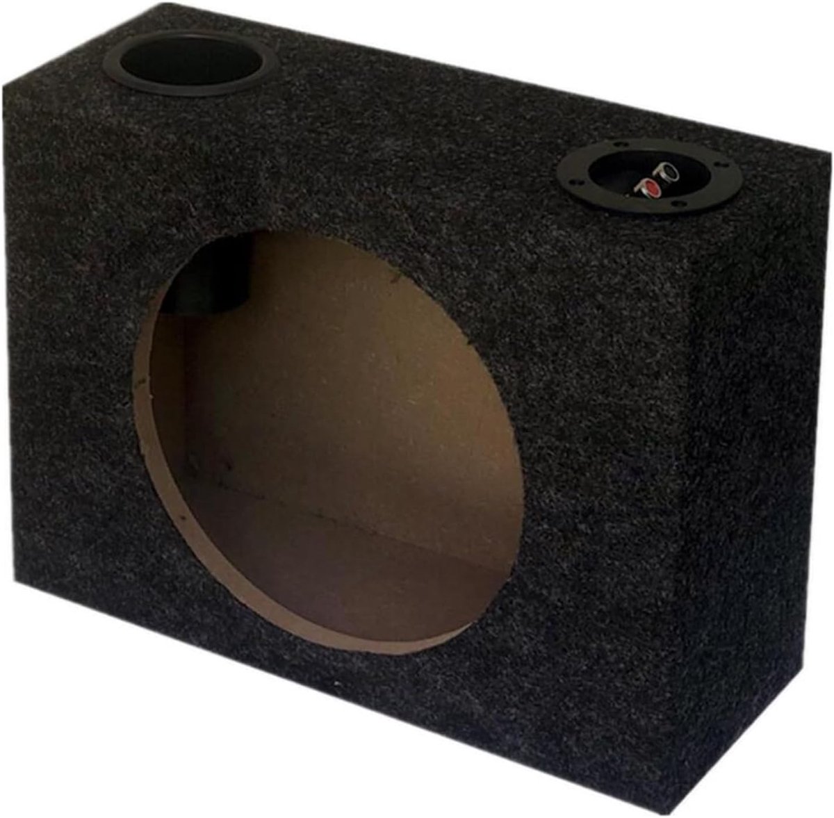 Subwoofer Behuizing - Audio Kast - Verbeter Audio - Verzegeld Ontwerp - 12 Inch - Zwart