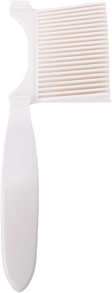 Tondeuse Gids Set - Kapperskam Accessoires - Thuis Kapsels Maken - Gebogen Tand Ontwerp - 3 Lengte Opties - Beige