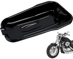 Olieopvangbak Auto - Oliecontainer Motor - Onderhoud Voertuigen - Morsvrij Ontwerp - 42 cm breed - Zwart