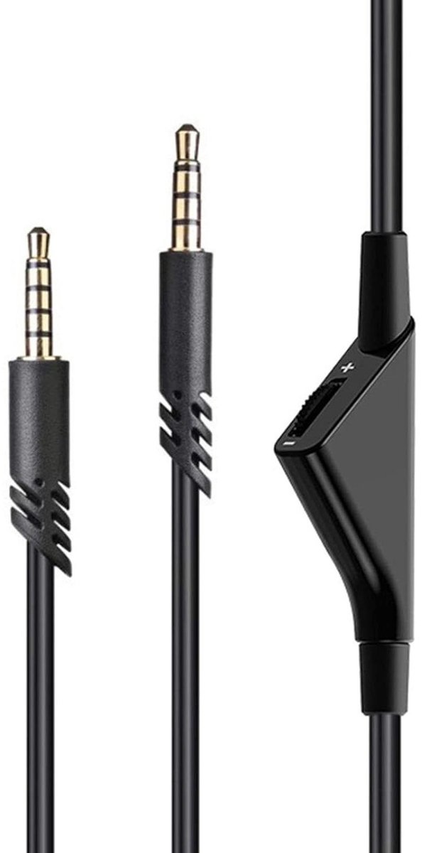 Headset Kabel - Audio Kabel - Gaming - 3D Radio Sound - 2m - Zwart