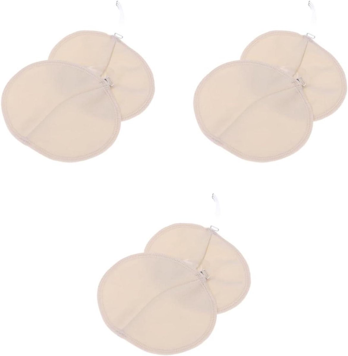 Okselpads - Zweetkussens Zweetpads - Zweet Absorberen - Herbruikbaar en Wasbaar - 125 x 95 cm - Wit