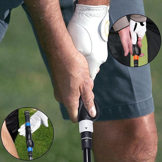 Golf Grip Corrector - Putting Aid - Hand Alignment - Tool-free Installatie - 15.5 cm - Zes Kleuren van GOLF — afbeelding 2