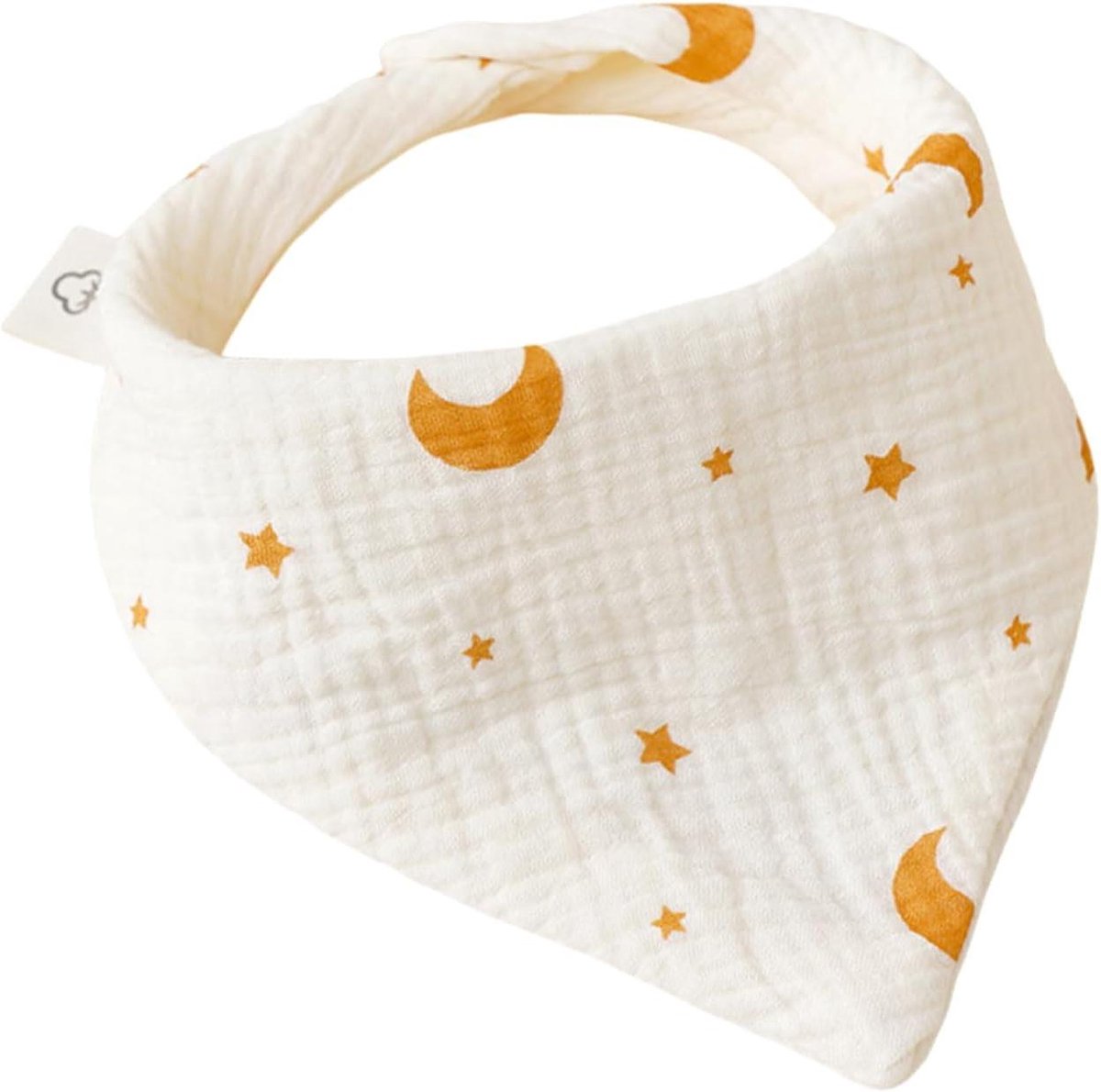 Katoenen Baby Slabbetjes - Spuugdoekjes Bijtaccessoires - Dagelijks Gebruik - Superabsorberend Ontwerp - 40x22x1 cm - Unisex