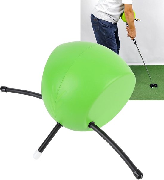 Golf Swing Trainer - Oefenbal - Golf Oefenen - Rechte Arm Techniek - Niet gespecificeerd - Zwart van GOLF — afbeelding 4