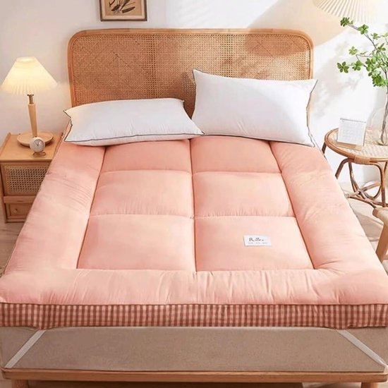 Japanse Futon Matras - Oprolbare Slaapmat - Comfortabel Slapen - Extra Dik Ontwerp - 150 cm x 200 cm — afbeelding 2