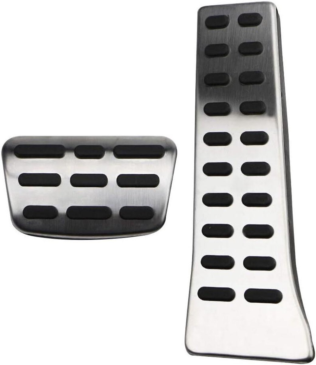 Pedaal Covers - Auto Pedaal - Verbeter Rijervaring - Antislip Oppervlak - Set van 2 - Metaal