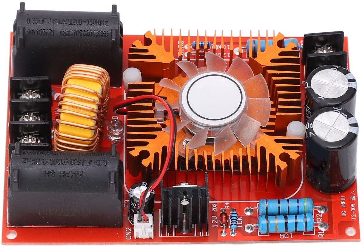 Dailygoody - Hoogspanning Coil - Tesla Coil Flyback Driver Board - Perfect voor Experimenteerders - DC 12-30V - Innovatieve Verwarmingstechnologie - V...