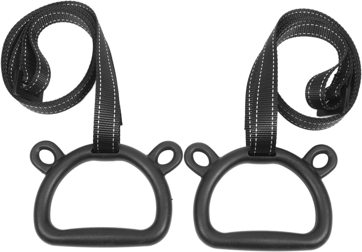 Gymnastiek Ringen - Fitnessringen Kinderen - Binnen Training - Verbeter Kracht Coördinatie - 15.5 cm Lengte - Multicolor