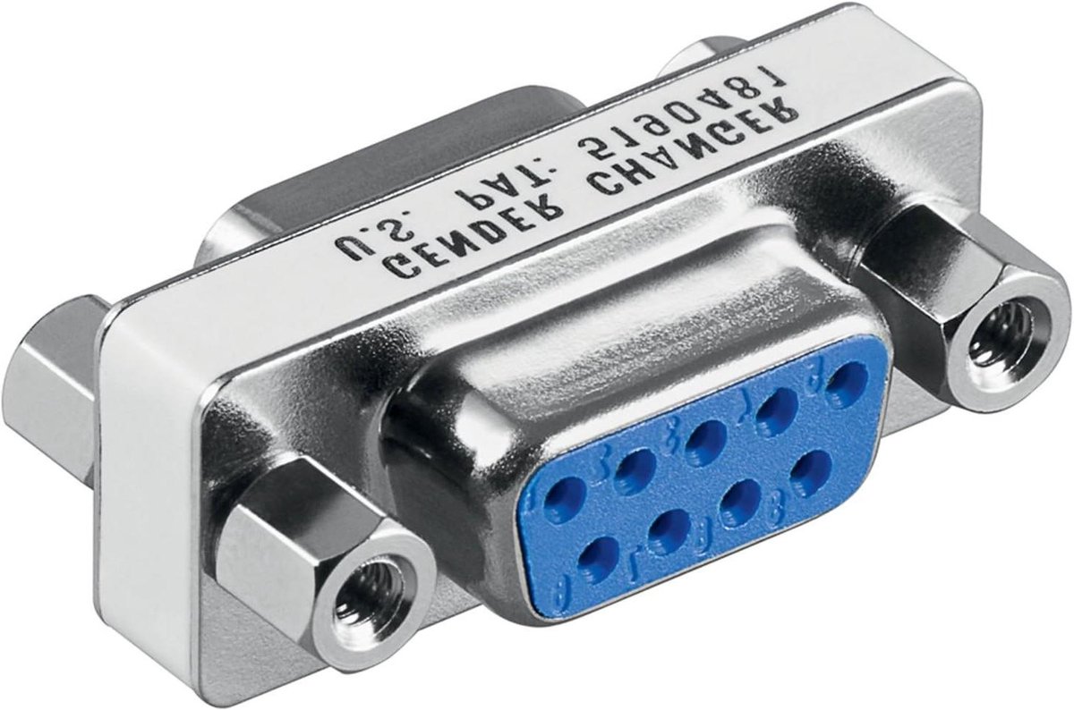 Verloopstekker - Adapter - Verbinden Apparaten - 9-polig - 10 Stuks - Zwart