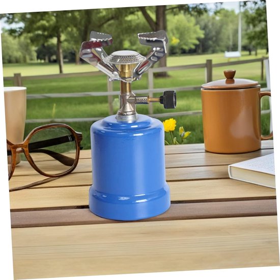 Draagbaar Kooktoestel - Kampeer Kachel - Outdoor Koken - Windbestendig Ontwerp - 400 Gram - Zilverkleurig van Draagbaar — afbeelding 3