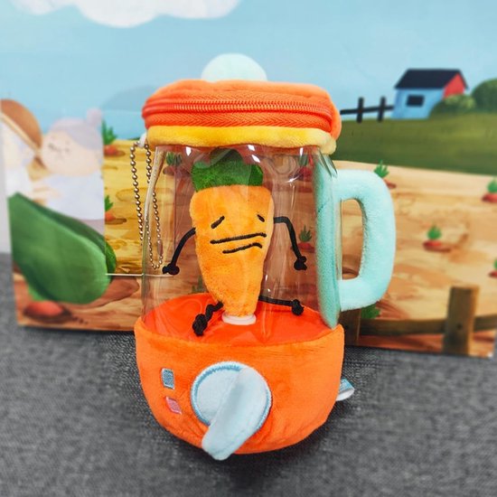 Pluche Wortelpers - Knuffelpop Gevuld - Interactief Spelen - Realistische Sapervaring - 15 cm - Enkele Kenmerken — afbeelding 5