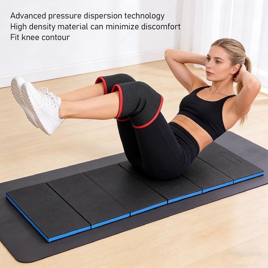 Opvouwbare Kniemat - Dikke Werkmat Draagbare Mat - Comfortabel Knielen - Antislip Oppervlak - 40 x 35 x 15 cm — afbeelding 3