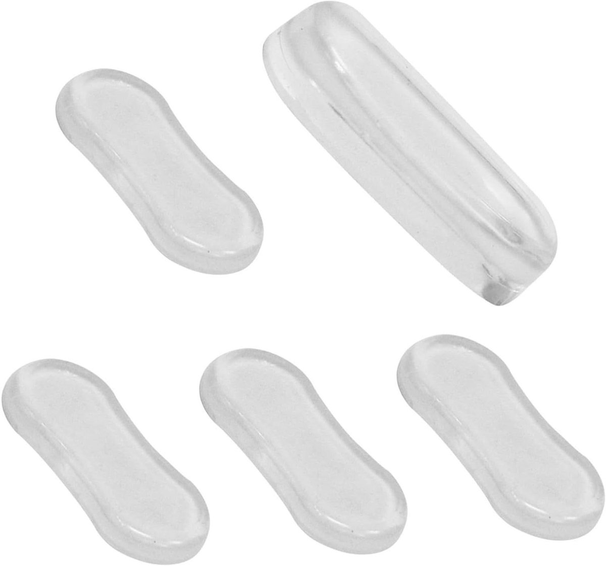 Toiletbril Bumpers - Toilet Pads - Geluiddempend - Zelfklevend - 5.1 x 2.3 cm - Transparant