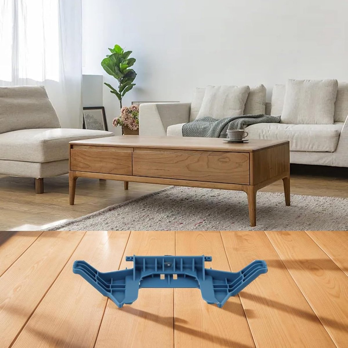 Stofzakhouder - Stofzak houder - Stofzuigen - Perfecte pasvorm - 1 stuk - Blauw