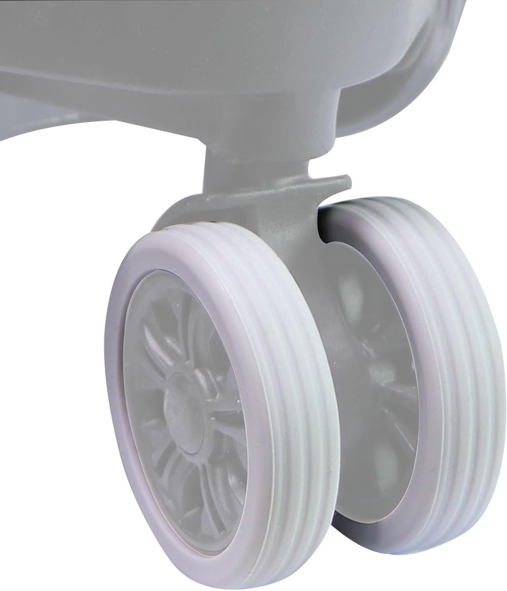 Set van 8 Beschermhoezen voor Kofferwielen - Geschikt voor Spinner Wielen - Ideaal voor Reisbagage en Kofferbescherming