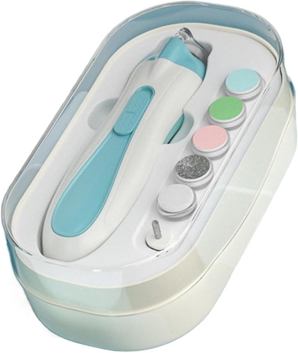 Elektrische Nagelknipper - Nagelvijl Baby - Baby Nagels Verzorgen - Anti-Knel Mechanisme - 137 cm - Wit