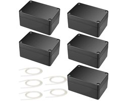 Waterdichte Koppeldoos voor Buiten, 5 Stuks, IP66, 58 x 83 x 34 mm, Elektronische Projectdoos, Elektrische Accessoires, Kunststof Behuizing