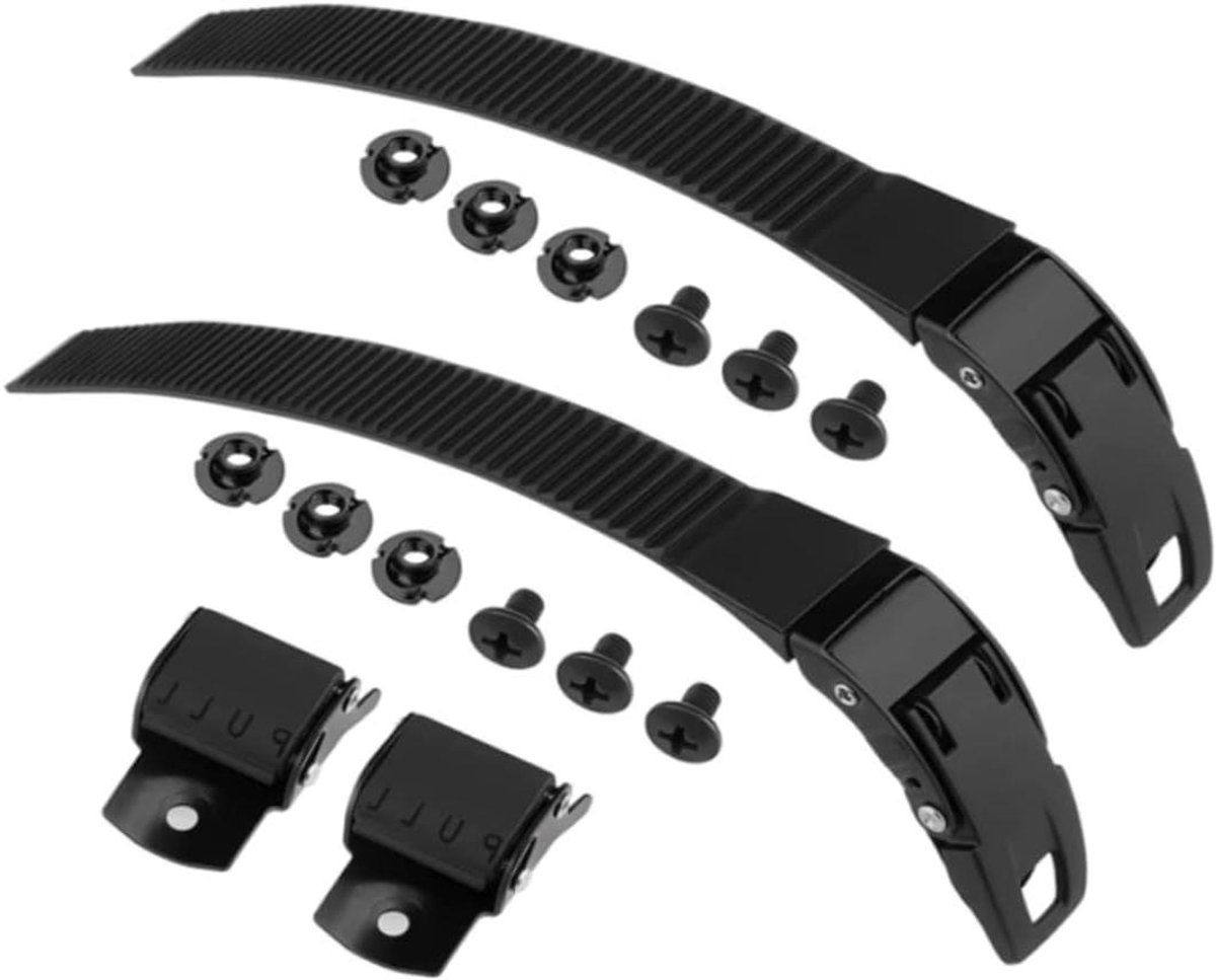 Rolschaatsen Gespen - Schoen Riemen - Onderdelen Vervangen - Universeel Gespsysteem - 22 mm Breed - Zwart