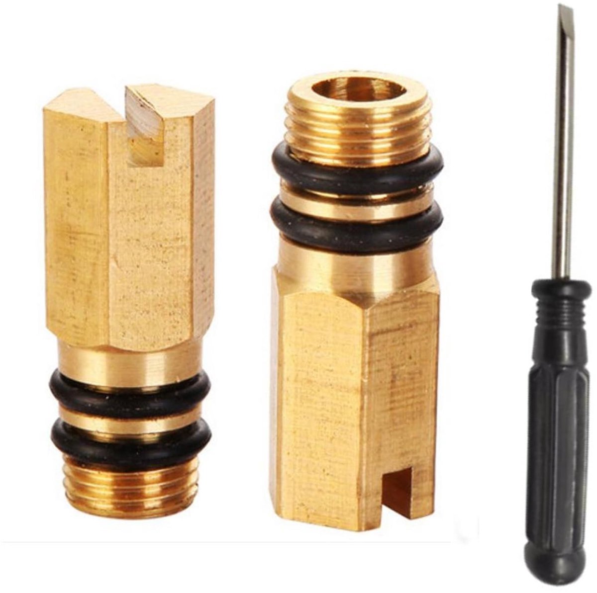 Dailygoody - Hot and Cold Water Inlet - M10 Socket - Duurzaam en betrouwbaar - 10mm Thread - Flexibele Slang - Geschikt voor Keuken en Badkamer -