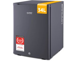 TZS First Austria Mini koelkast - Minibar - 40 liter - Vrijstaand - Volledig stil 22dB - Antraciet