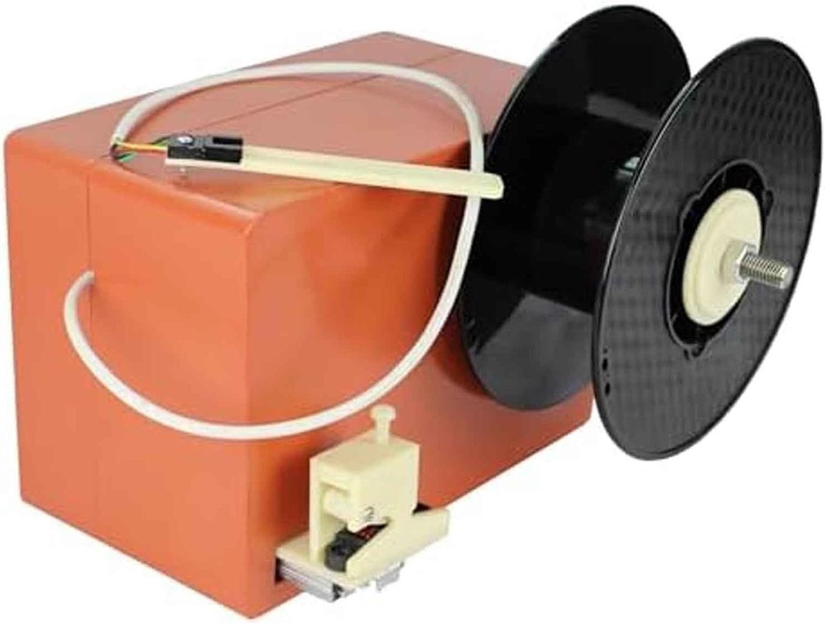Filament Extruder - 3D Printer Maker - Eigen Filament Maken - Dubbele Diameter Opties - 300-650mm/min - Oranje