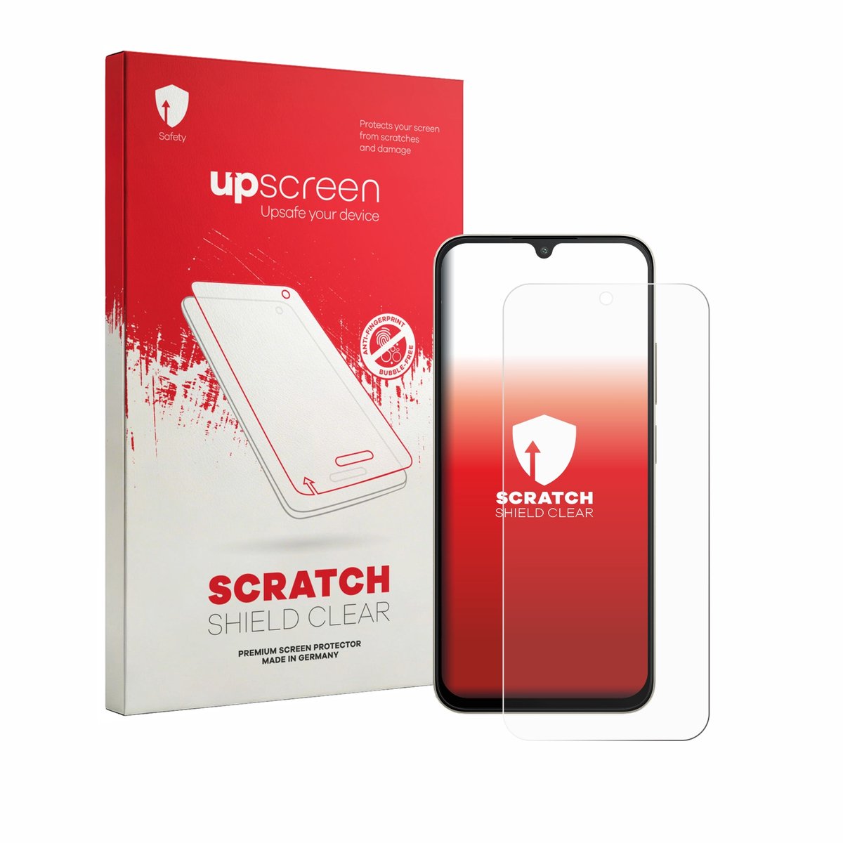 upscreen - Screenprotector voor Xiaomi Poco C81 Pro - Folie Beschermfolie transparant